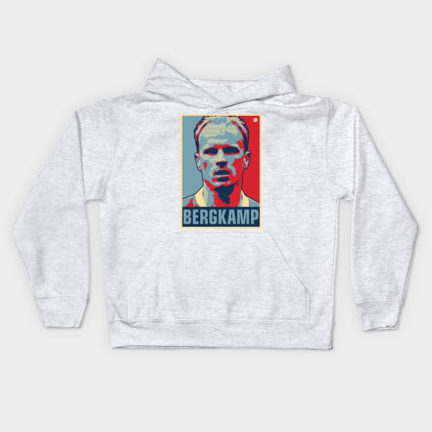 Bergkamp Kids Hoodie by DAFTFISH